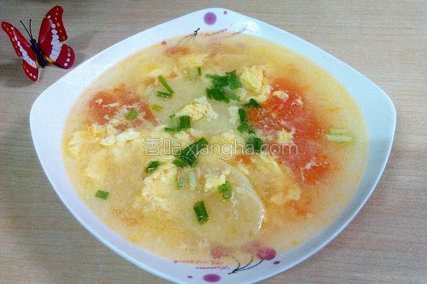 番茄土豆鸡蛋汤的做法_番茄土豆鸡蛋汤的做法