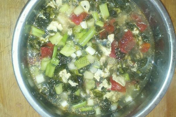 西红柿紫菜蛋花汤的做法_西红柿紫菜蛋花汤的