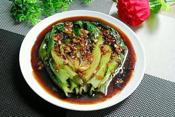 蒜香蚝油生菜的做法_蒜香蚝油生菜的做法大全