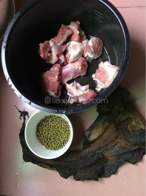 海带绿豆煲大骨汤的做法大全【图】_海带绿豆