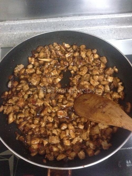 大全米粉酱拌培根的肉丁香菌【图】_香菇香菇必胜客法式芝肉丁菇做法焗饭图片