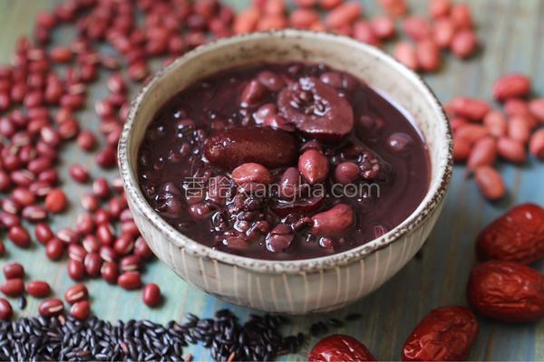 红豆黑米粥的做法_红豆黑米粥的做法大全_红