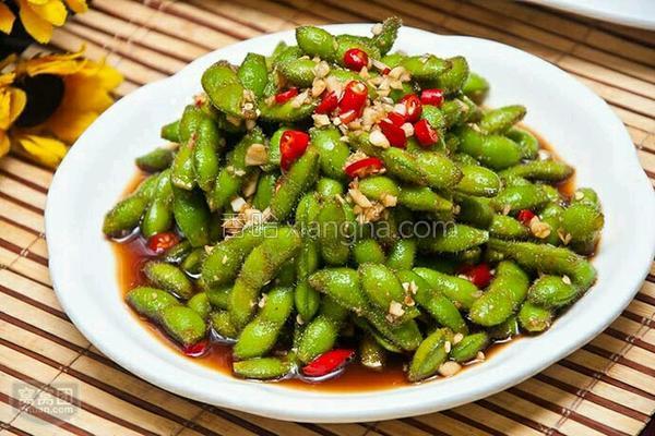 麻辣凉拌毛豆的做法_麻辣凉拌毛豆的做法大全