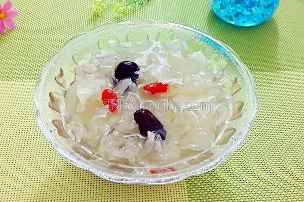 银耳枸杞红枣汤的做法大全