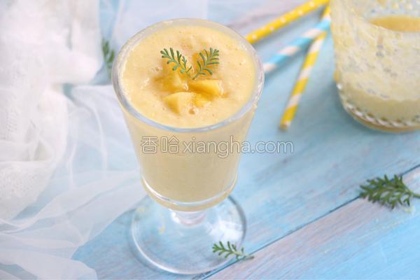 菠萝奶昔的做法_菠萝奶昔的做法大全_菠萝奶
