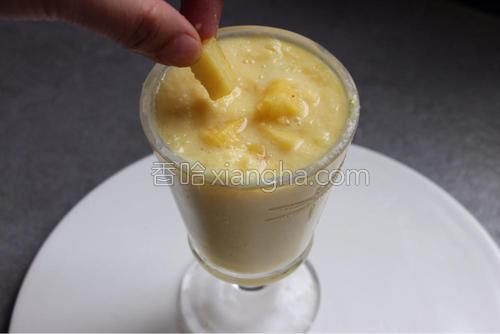 菠萝奶昔的做法大全