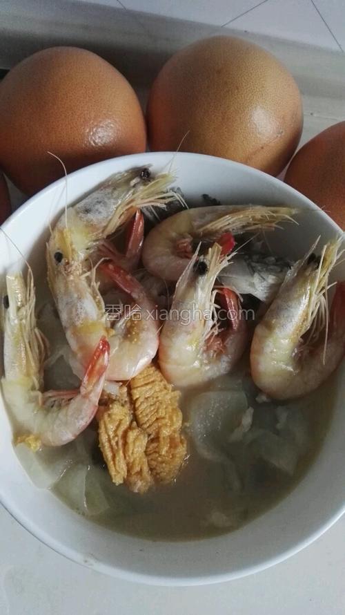 鲜虾鲫鱼冬瓜汤的做法大全【图】_鲜虾鲫鱼冬