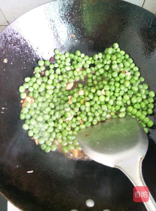 快豆炒红辣椒