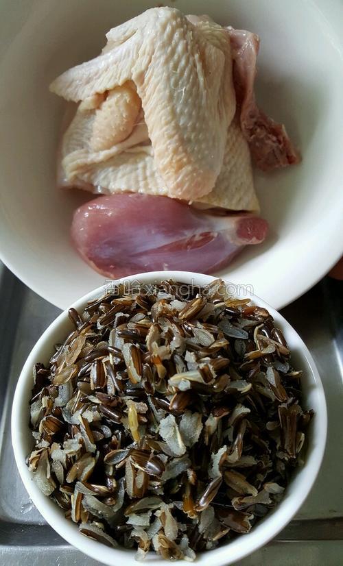 野米熬鸡汤的做法大全【图】_野米熬鸡汤的家