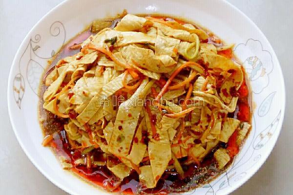 凉拌豆腐皮的做法_凉拌豆腐皮的做法大全_凉
