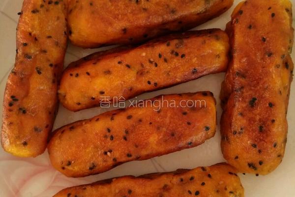 南瓜泥包馒头条的做法_南瓜泥包馒头条的做法