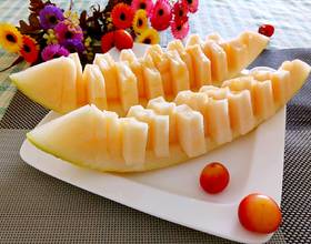 哈蜜瓜西瓜果盘的做法大全