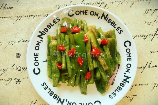 绿茄子炒豆角的做法_绿茄子炒豆角的做法大全