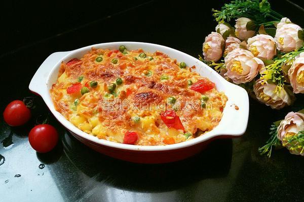 蔬菜焗饭的做法_蔬菜焗饭的做法大全_蔬菜焗