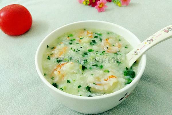 虾仁青菜粥的做法_虾仁青菜粥的做法大全_虾