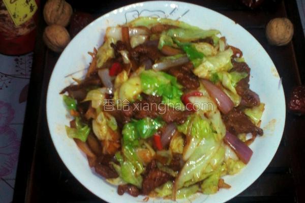 卷心菜洋葱炒肉的做法_卷心菜洋葱炒肉的做法大全_卷心菜洋葱炒肉的家常做法怎么做好吃 - 香哈网
