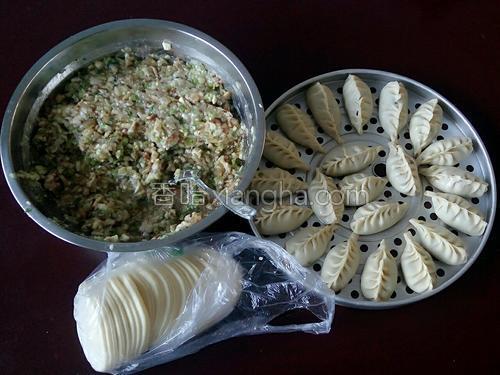 大葱香菇猪肉饺子的做法大全【图】_大葱香菇