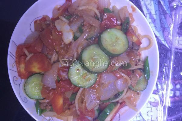 自制番茄肉酱意面的做法_自制番茄肉酱意面的