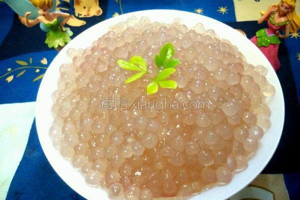 如何煮透明Q弹西米的做法_如何煮透明Q弹西