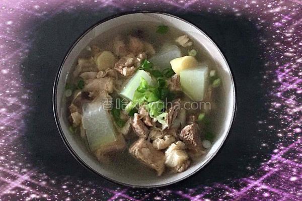 《清炖牛腩冬瓜汤》的做法_《清炖牛腩冬瓜汤