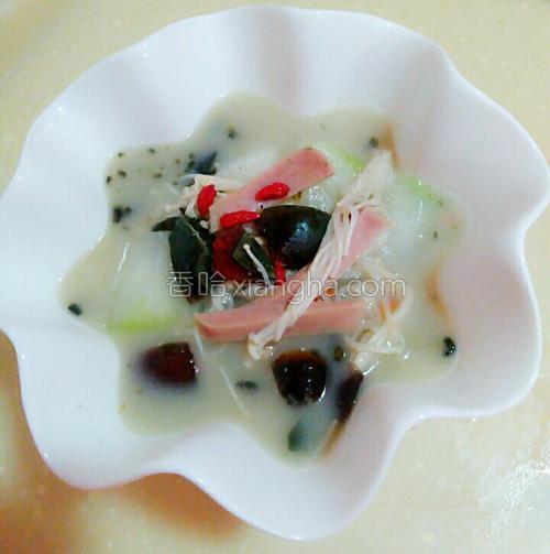 皮蛋冬瓜汤的做法大全