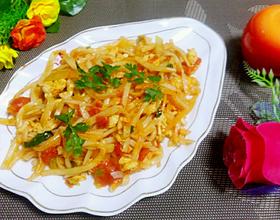 西红柿洋葱炒面的做法大全