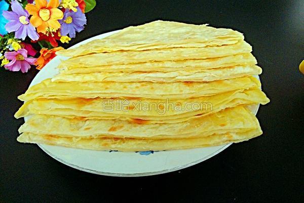 烙千层饼的做法_烙千层饼的做法大全_烙千层