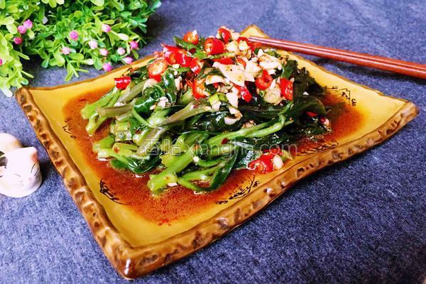 凉拌血皮菜的做法_凉拌血皮菜的做法大全_凉