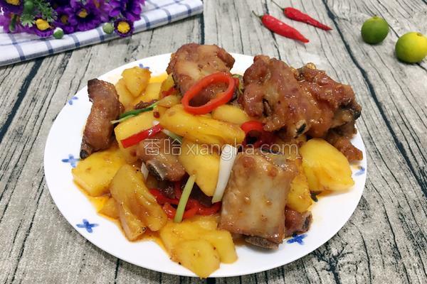 菠萝烧排骨的做法_菠萝烧排骨的做法大全_菠