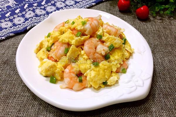 虾仁炒鸡蛋的做法_虾仁炒鸡蛋的做法大全_虾