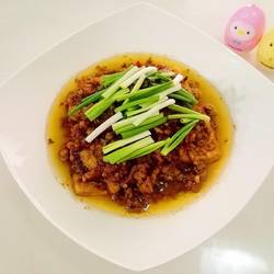 肉末烧二面黄