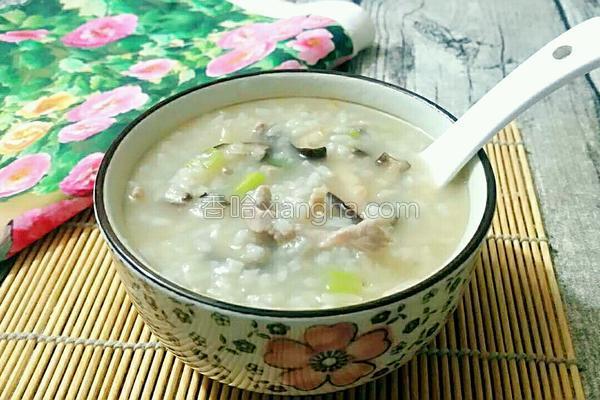 香菇瘦肉粥的做法_香菇瘦肉粥的做法大全_香