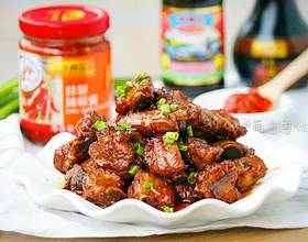 蒜香烧排骨小猪哼哼肉制品图片