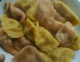 打印五颜六色饺子的做法