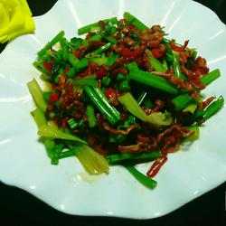 芹菜炒扎肠子