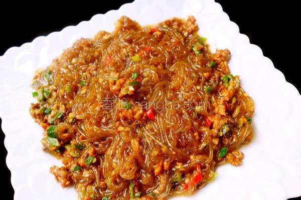 粉条炒肉末的做法_粉条炒肉末的做法大全_粉