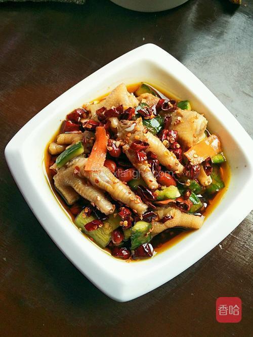 凉拌香辣鸡爪
