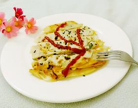 饺子皮香蕉派的做法_菜谱_香哈网