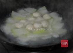 墨斗鱼丸鲜汤的做法图解5