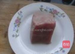 三色彩椒溜肉片的做法图解1
