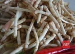 腊味鱼腥草的做法图解3