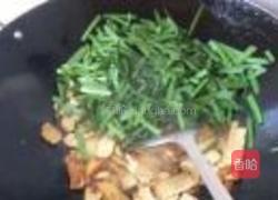 韭菜炒香干的做法图解6