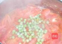 西红柿豌豆炒鸡蛋的做法图解5