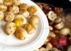 双鲍菇虎皮蛋红烧肉的做法图解10