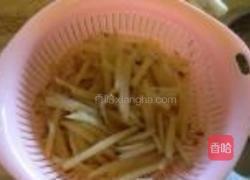 五花肉炒大头菜的做法图解3