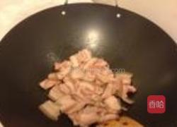 五花肉炒大头菜的做法图解7