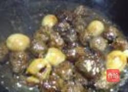 鹌鹑蛋肉圆菜底的做法图解6