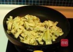 青椒炒豆皮的做法图解5