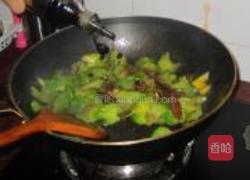 豆豉鲮鱼炒苦瓜的做法图解9