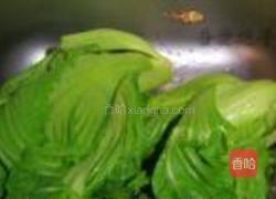 千层芥菜鸡丝的做法图解2